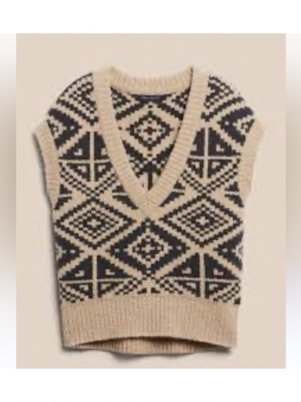 Banana Republic Heritage Oversized Sweater Vest. size M/L